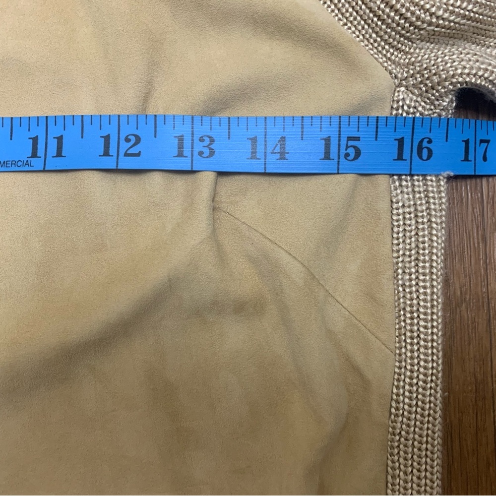 RALPH LAUREN BLACK LABEL Silk Cashmere Suede Sweeter ScoopNeck Long Sleeves Sz M - Picture 6 of 9